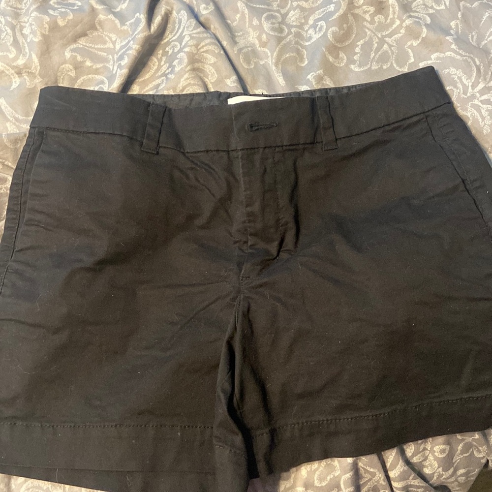 Old Navy Flat front shorts, Size 4, black